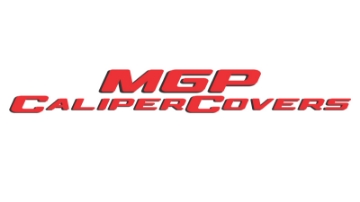 Picture of MGP 4 Caliper Covers Engraved Front & Rear Vtech Yellow Finish Black Char 2004 Acura RSX