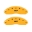 Picture of MGP 2 Caliper Covers Engraved Front MGP Yellow Finish Black Characters 2006 Jeep Wrangler