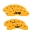 Picture of MGP 4 Caliper Covers Engraved Front Jeep Rear Grill Logo Yellow Finish Black Char 2018 Jeep Wrangler