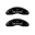 Picture of MGP 4 Caliper Covers Engraved Front Buick Rear Black Finish Silver Char 2017 Buick Cascada