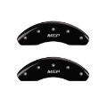 Picture of MGP 2 Caliper Covers Engraved Front MGP Black Finish Silver Char 2018 Ram Promaster City