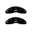 Picture of MGP 2 Caliper Covers Engraved Front MGP Black Finish Silver Char 2018 Ram Promaster City