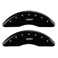 Picture of MGP 4 Caliper Covers Engraved Front & Rear MGP Black Finish Silver Char 2018 Genesis G80