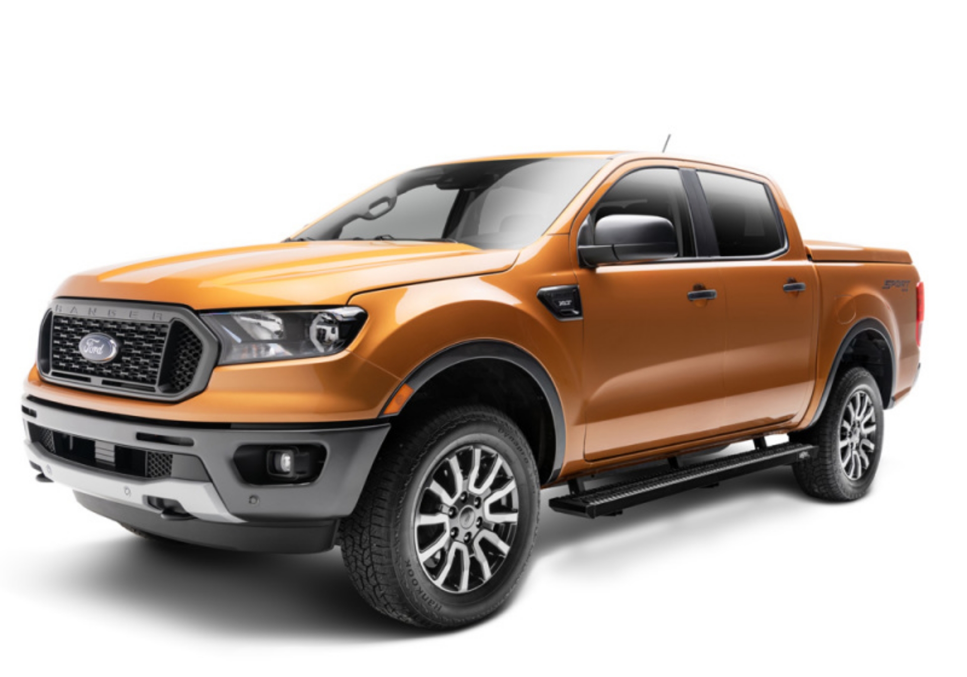 Picture of N-Fab Growler Fleet 2019 Ford Ranger Crew Cab All Beds - Cab Length - Tex- Black