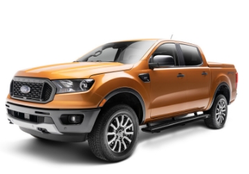 Picture of N-Fab Growler Fleet 2019 Ford Ranger Crew Cab All Beds - Cab Length - Tex- Black