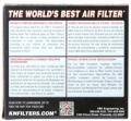 Picture of K&N Universal Rubber Filter Centered Flange 3in OD - 3-5in H - 1-5in Flange ID