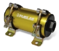 Picture of Fuelab Prodigy High Pressure EFI In-Line Fuel Pump - 1500 HP - Gold