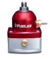 Picture of Fuelab 515 Carb Adjustable FPR Large Seat 1-3 PSI 2 -10AN In 1 -6AN Return - Red