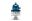 Picture of Fuelab 555 Carb Adjustable FPR Blocking 10-25 PSI 1 -8AN In 2 -8AN Out - Blue