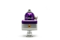 Picture of Fuelab 575 High Pressure Adjustable Mini FPR Blocking 25-65 PSI 1 -6AN In 2 -6AN Out - Purple