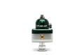 Picture of Fuelab 575 High Pressure Adjustable Mini FPR Blocking 25-65 PSI 1 -6AN In 2 -6AN Out - Green