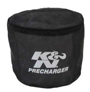 Picture of K&N Universal PreCharger Round Straight Air Filter Wrap Black