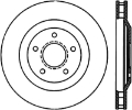 Picture of StopTech Power Slot 97-04 Chevy Corvette Front Left CRYO Rotor