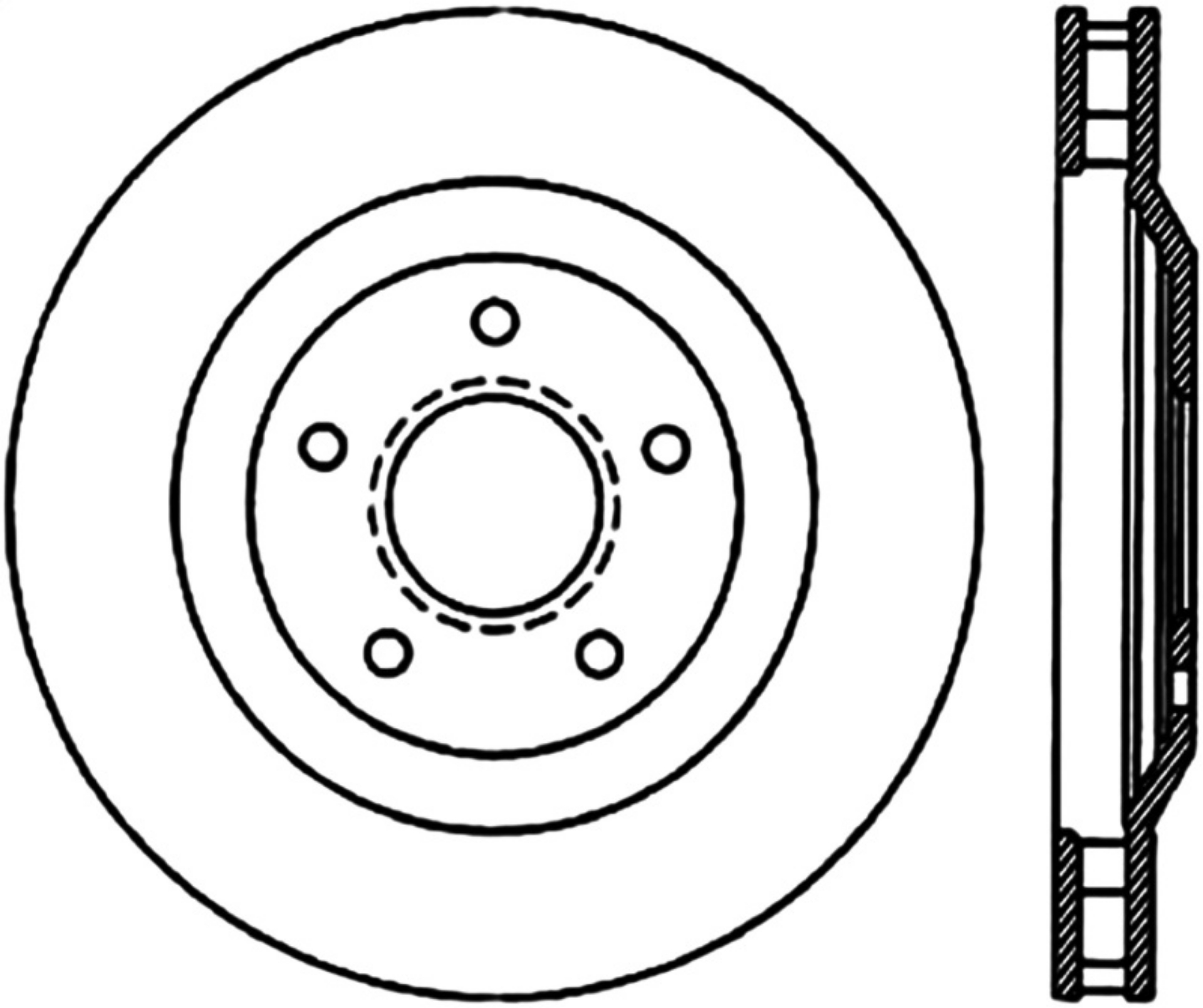 Picture of StopTech Power Slot 97-04 Chevy Corvette Front Left CRYO Rotor