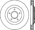 Picture of StopTech Power Slot 97-04 Chevy Corvette Front Right CRYO Rotor