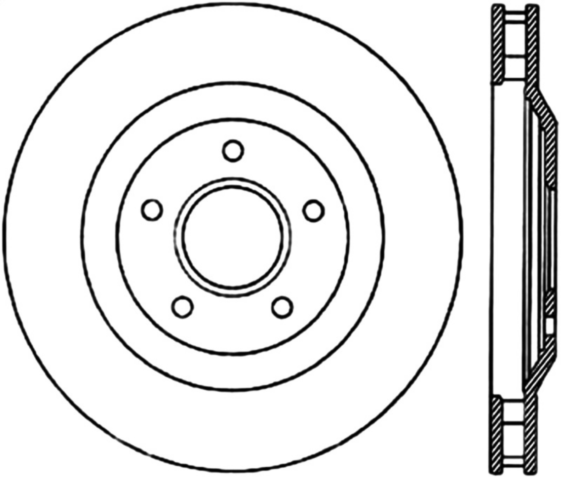 Picture of StopTech Power Slot 97-04 Chevy Corvette Front Right CRYO Rotor