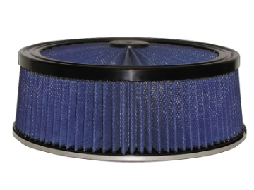Picture of aFe MagnumFLOW Air Filters Round Racing P5R A-F TOP Racer 14D x 5H Blk-Blue