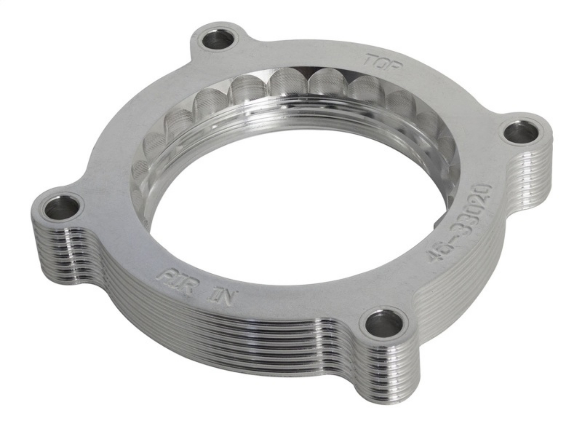 Picture of aFe Silver Bullet Throttle Body Spacers 15-16 Ford Mustang GT V8-5-0L