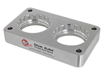 Picture of aFe Silver Bullet Throttle Body Spacers TBS Ford Trucks 99-04 V10-6-8L