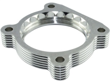 Picture of aFe Silver Bullet Throttle Body Spacers TBS Nissan Titan-Armada Infiniti QX56 04-09 V8-5-6L