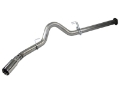 Picture of aFe LARGE Bore HD Exhausts DPF-Back SS-409 EXH DB Ford Diesel Trucks 11-12 V8-6-7L td