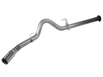 Picture of aFe LARGE Bore HD Exhausts DPF-Back SS-409 EXH DB Ford Diesel Trucks 11-12 V8-6-7L td