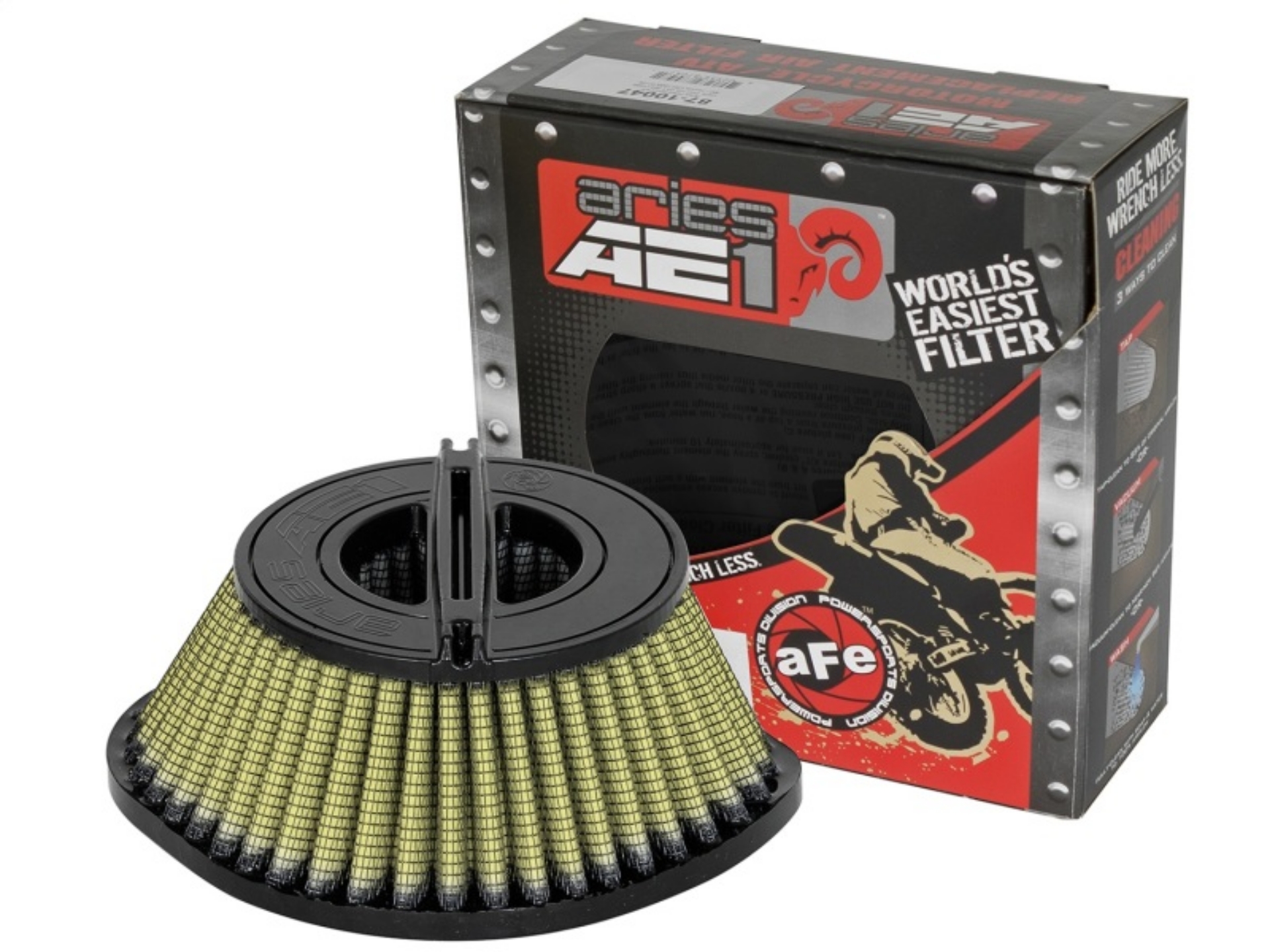 Picture of aFe Aries Powersport Air Filters OER PG7 A-F PG7 MC - Yamaha WRF250-450 03-09