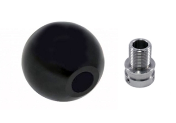 Picture of Torque Solution Billet Shift Knob Black Volkswagen-Audi Manual Transmission