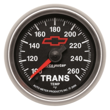 Picture of Autometer Full Sweep Electric 52mm 100-260 Deg- F Transmission Temperature Gauge