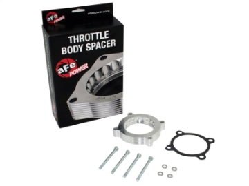 Picture of aFe Silver Bullet Throttle Body Spacers TBS Ford F-150-Mustang GT 2011-12 V8-5-0L