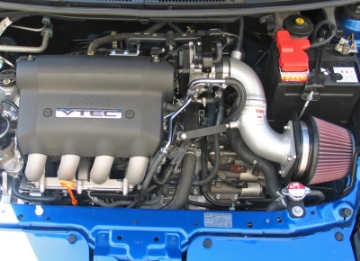 Picture of K&N Performance Intake Kit TYPHOON; HONDA FIT L4-1-5L, SILVER 07-08