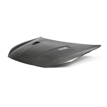 Picture of Seibon 10-11 VW Golf GTI 5K-MK6 TM Carbon Fiber Hood w- Shaved Emblem