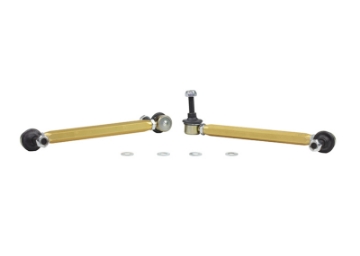 Picture of Whiteline 02-06 Mini Cooper S Front Swaybar link kit-Adjustable ball end links