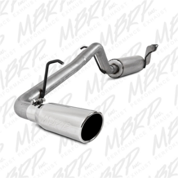Picture of MBRP 04-11 Chevy Colorado - GMC Canyon 2-8L-2-9L-3-5L-3-7L Cat Back Single Side Aluminized Exhaust