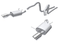 Picture of Borla 2011 Ford Mustang 3-7L 6cyl 6spd RWD SS S-Type Catback Exhaust