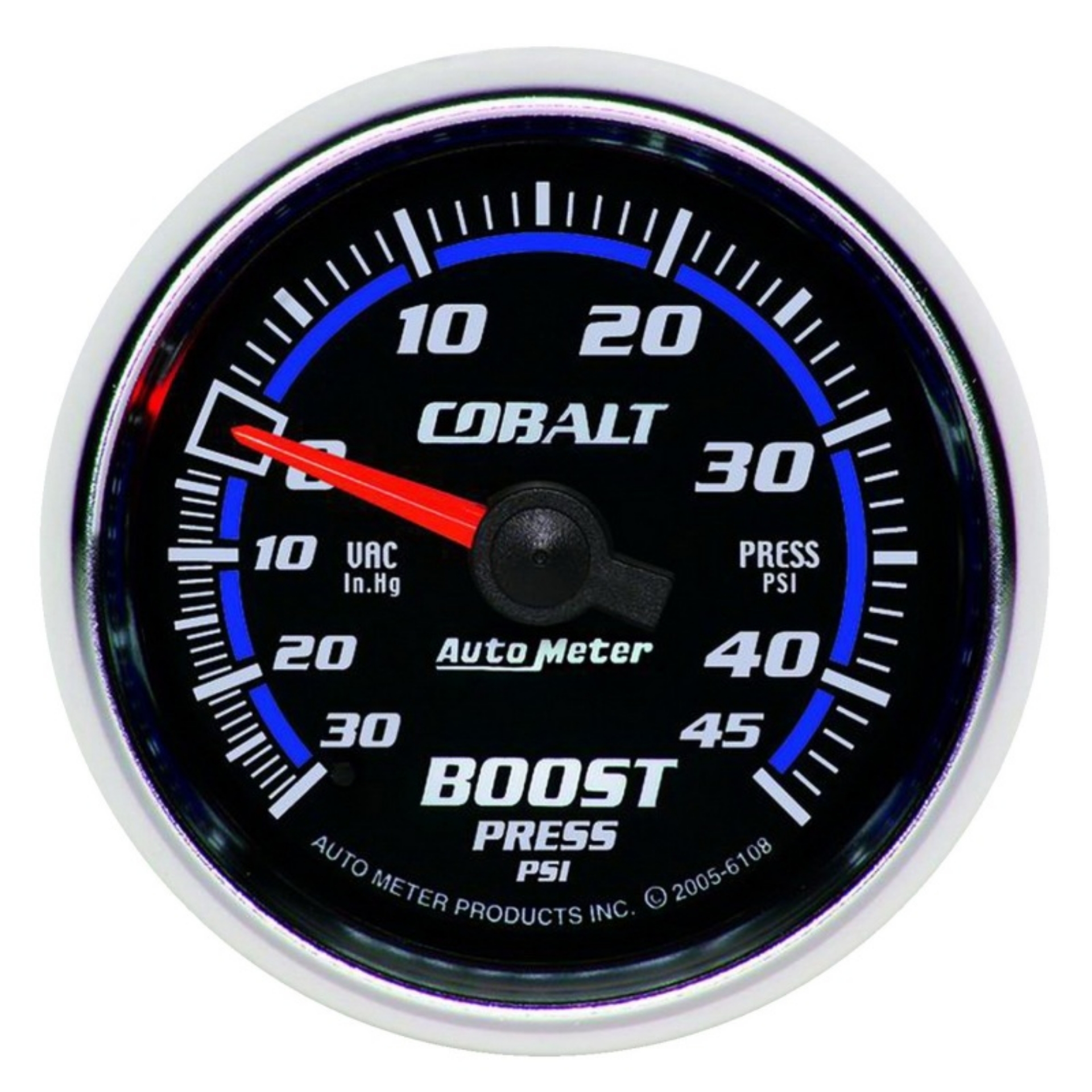 Picture of Autometer Cobalt 52mm 45psi Vacuum Boost Gauge