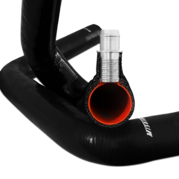Picture of Mishimoto 96-00 Chevrolet Duramax 6-5L Turbo Black Diesel Silicone Hose Kit