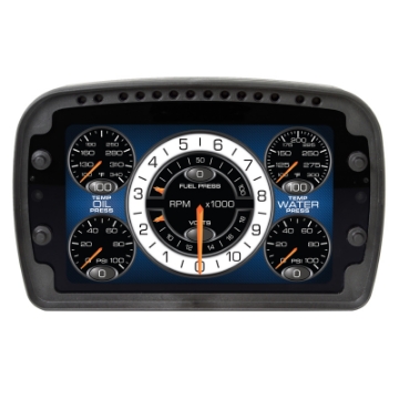 Picture of Autometer Racing Instrument Display Color LCD Including Shift and Alarm Lights Datalogging CD7