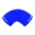 Picture of Mishimoto 3in Blue 90 Degree Coupler