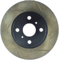 Picture of StopTech Power Slot 6-86-12-89 Toyota MR2 - 8-89-91 Corolla GTS Front Left SportStop Slotted Roto
