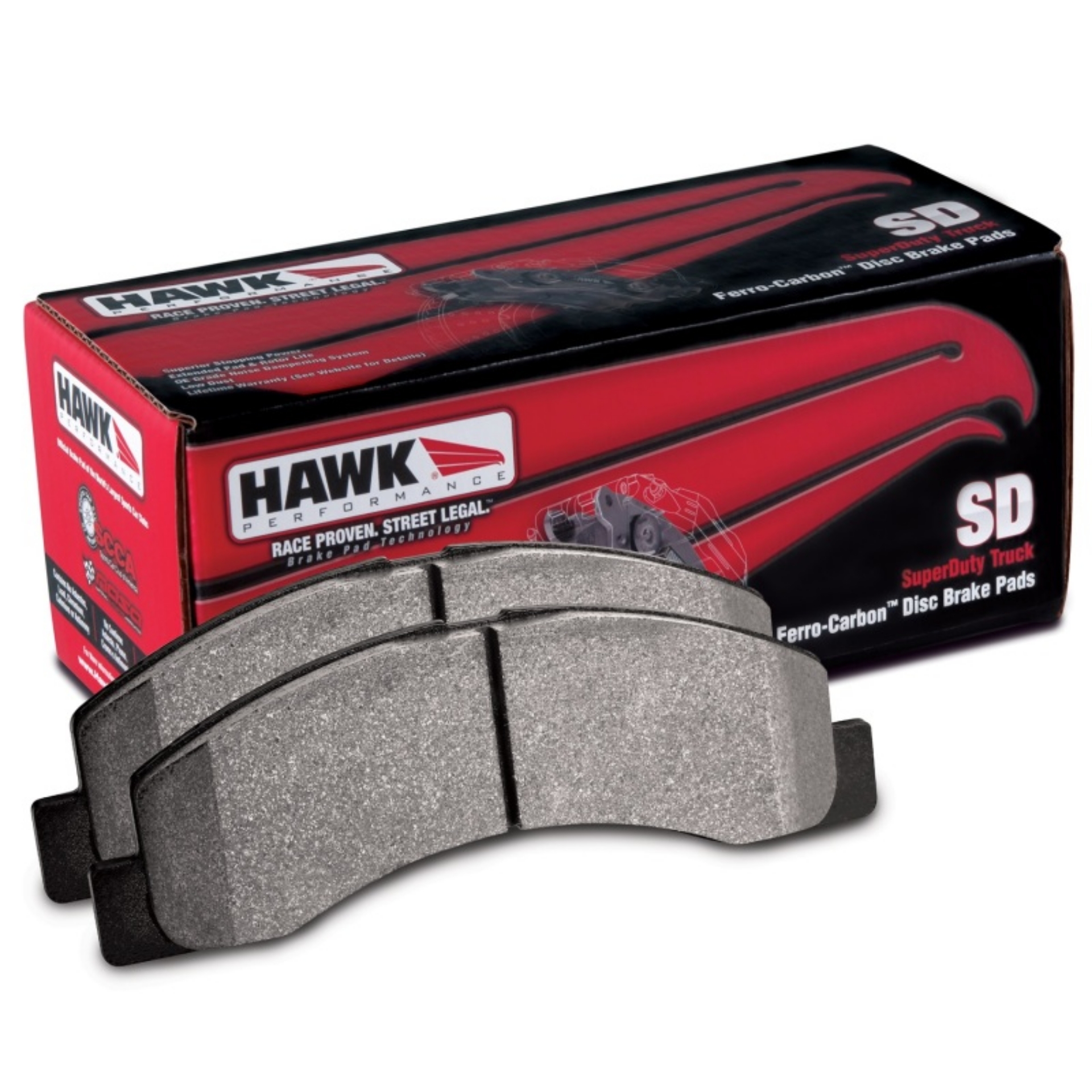 Picture of Hawk 76-77 Chevrolet Camaro LT - 72 Camaro Z28 - 69-81 Camaro Super Duty Street Front Brake Pads