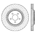 Picture of StopTech Power Slot 94-04 Ford Mustang Front Left Slotted Rotor