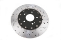 Picture of DBA 00-05 Mitsubishi Evo 5-6-7-8 - 06-08 Evo 9 Black Front Drilled & Slotted 5000 Series