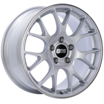 Picture of BBS CH-R 19x9-5 5x112 ET35 Brilliant Silver Polished Rim Protector Wheel -82mm PFS-Clip Required