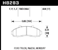 Picture of Hawk HPS Street Brake Pads