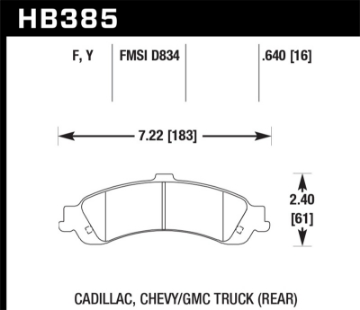 Picture of Hawk LTS Street Brake Pads