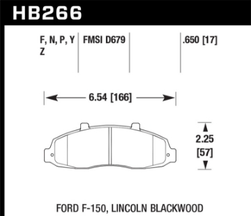 Picture of Hawk LTS Street Brake Pads