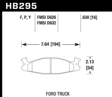 Picture of Hawk LTS Street Brake Pads