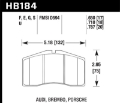 Picture of Hawk HPS Street Brake Pads