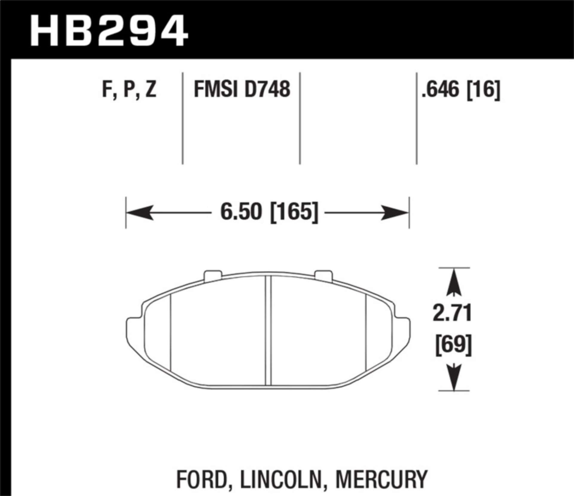 Picture of Hawk HPS Street Brake Pads